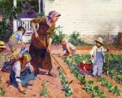 爱德华 亨利 波特哈斯特 : In the Garden